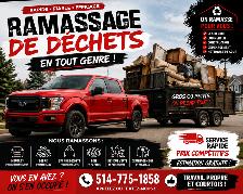 RAMASSAGE DE DÉCHETS EN TOUT GENRE ♻️