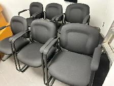 Used Office Chairs for receptionist area or boardroom, for sale