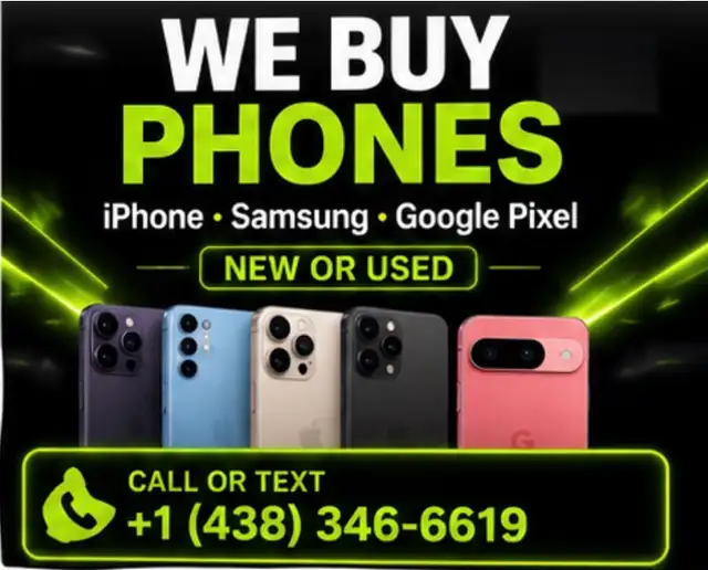 SELL YOUR BRAND-NEW, FACTORY-SEALED iPHONE!