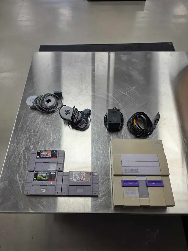 super Nintendo entertainment system