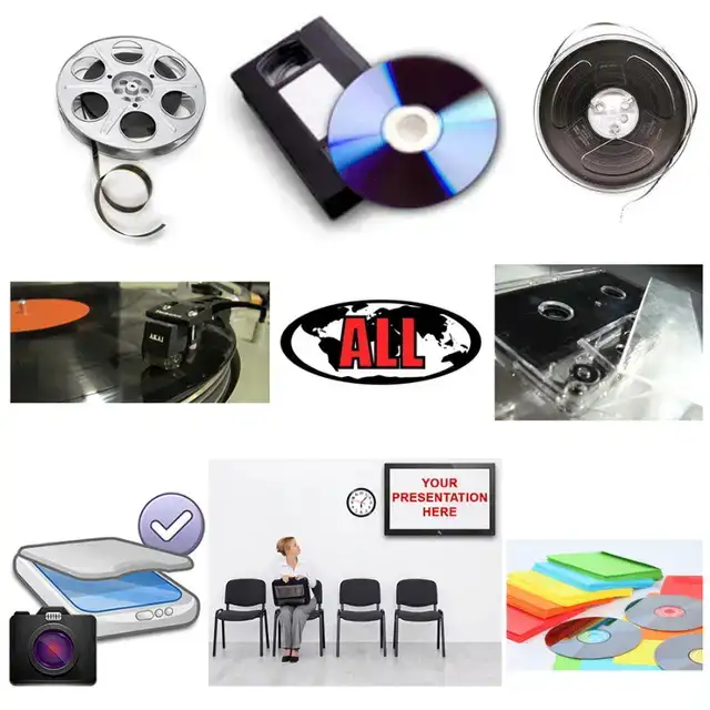 Digital mp4 files or DVDs from your tapes or films