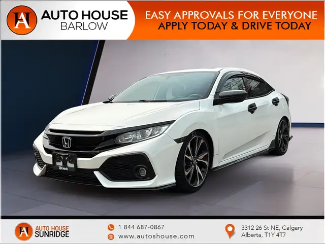 2017 Honda Civic Hatchback Sport BACKUP CAMERA SUNROOF HEATED SE