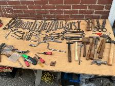Assorted Wrenches, Hammers, Snips & Scissors !