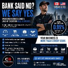 UNSECURED BUSINESS LOANS & LINES OF CREDIT — ANY CREDIT