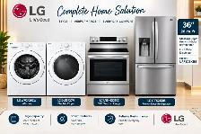 4 Piece. LG Appliances Bundle Deal Offer! Best Price