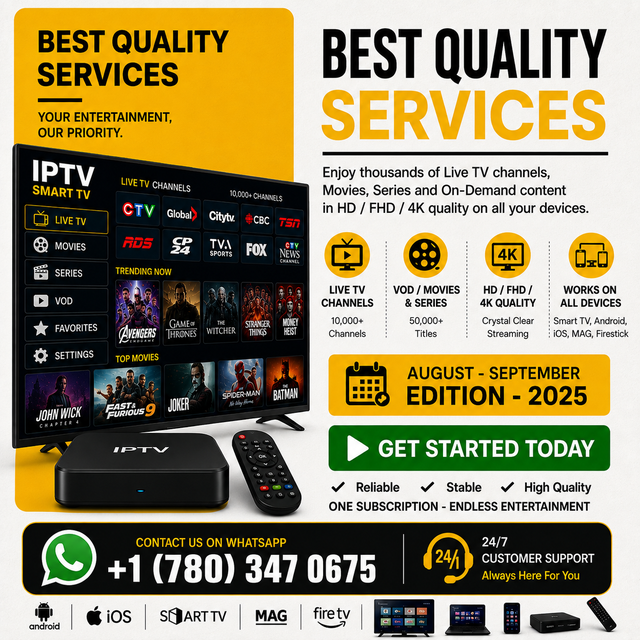 IPT\/ STREAMING – BRING MORE JOY TO YOUR SCREEN!
