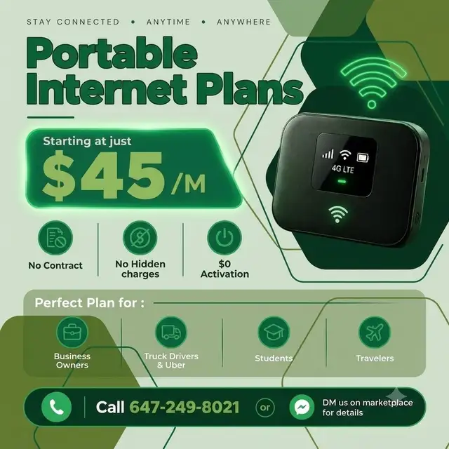 Your Perfect On-the-Go Internet Plan
