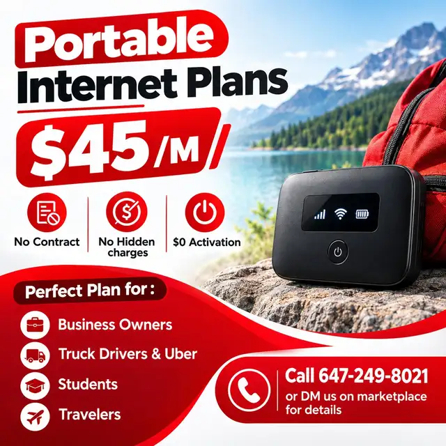 Portable Internet Plans – Stay Connected Wherever You Go