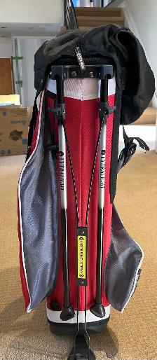MINT – US KIDS GOLF – STAND GOLF BAG WITH CLUB RAIN COVER-$50 - Photo 5
