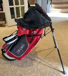 MINT – US KIDS GOLF – STAND GOLF BAG WITH CLUB RAIN COVER-$50 - Photo 8