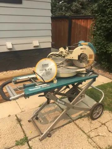 MIKITA 12 inch COMPOUND MITRE SAW with STAND