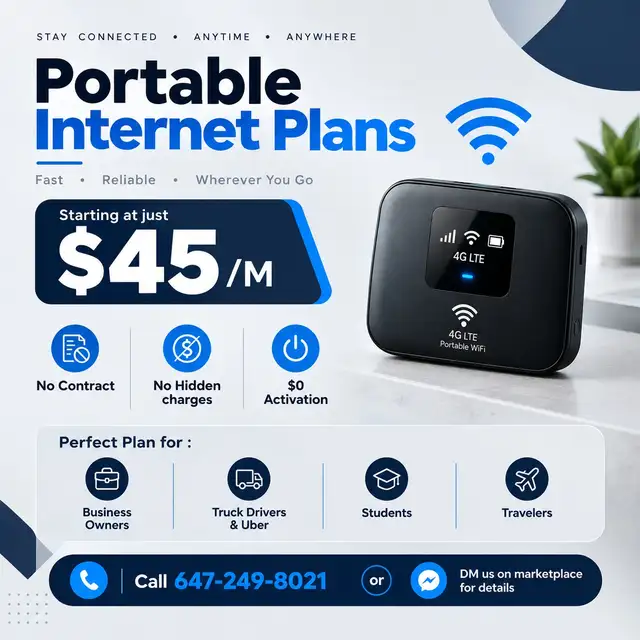 Your Internet, Wherever You Go – Portable WiFi Plans