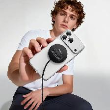 Hoco CW63 Pro Fast Wireless Charger 25W Qi2.2 - Photo 4