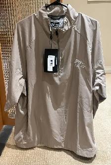 NEW – ADIDAS CLIMAPROOF ½ ZIP SHORT SLEEVE WIND SHIRT – XL - $50