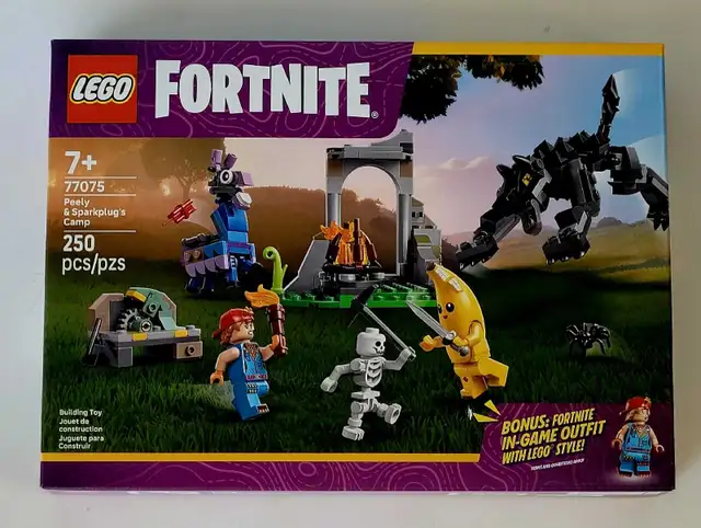 Lego Fortnite Peely and Sparkplug's Camp (32060482)