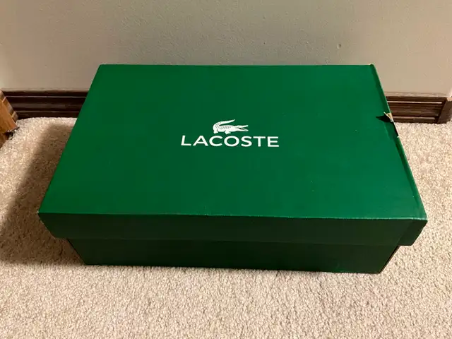 Brand New Lacoste Men’s running shoes size 10