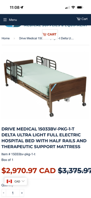 ELECTRIC ADJUSTABLE BED WITH BEDDING