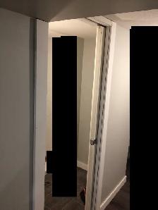 pocket door or any sliding door selling and fiks. we adjust