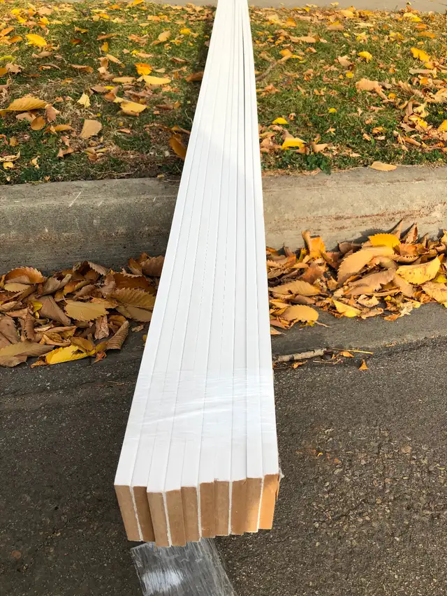 We install your baseboards, doors. Carpentry work, Trims for $2.
