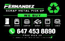 Scrap metal pick up