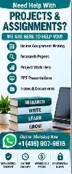 Online Study Help | Assignments, Homework & Courses