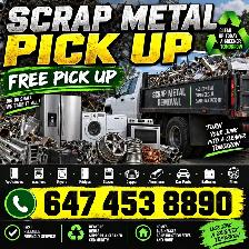 scrap metal pick up, All types