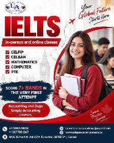 CLASSES-IELTS/CELPIP/CELBAN/PTE/SPOKEN ENGLISH-HIGHEST RESULTS