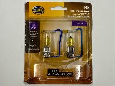 Hella Extreme Yellow H3 Halogen Light bulbs. 12 Volt, 55W, 2900K
