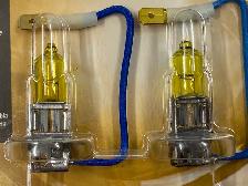 Hella Extreme Yellow H3 Halogen Light bulbs. 12 Volt, 55W, 2900K - Photo 3