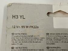 Hella Extreme Yellow H3 Halogen Light bulbs. 12 Volt, 55W, 2900K - Photo 6