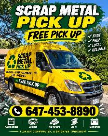 scrap metal pick up anytime