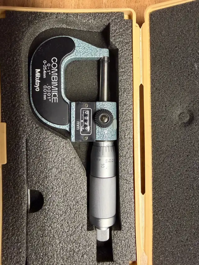 Mitutoyo Combimike 0-1 inch Micrometer