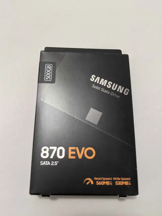 Samsung 870 EVO SATA SSD 500GB - BRAND NEW Factory Sealed
