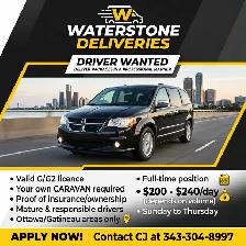 Caravan/ Minivan drivers wanted - Photo 2