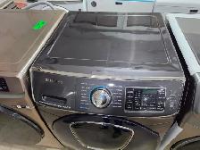 WOW Samsung 27' Black Stainless Steel FrontLoad Stackable Washer - Photo 2