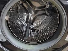 WOW Samsung 27' Black Stainless Steel FrontLoad Stackable Washer - Photo 3