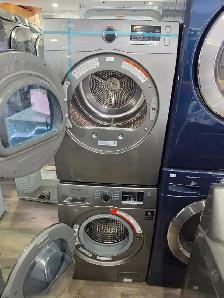 Samsung 24' Grey Front-Load Stackable Washer & Electric Dryer - Photo 8