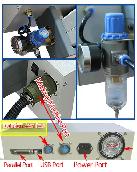 110V 1711 Pneumatic Marking Machine Metal Printing Tools 017305 - Photo 6