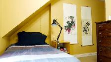 Bedroom Furnished - 2nd Floor in a Large House