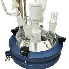 220V 5L Laboratory Glass Reactor Vessel Distillation Tool 220500 - Photo 4