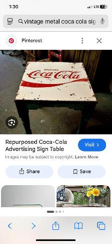 Coca-cola signs 1950, approx. 36" x 48" , - Photo 7