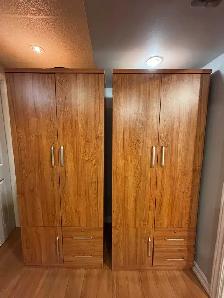 5 multi-door wooden wardrobe - Photo 2