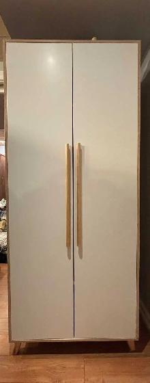 5 multi-door wooden wardrobe - Photo 3