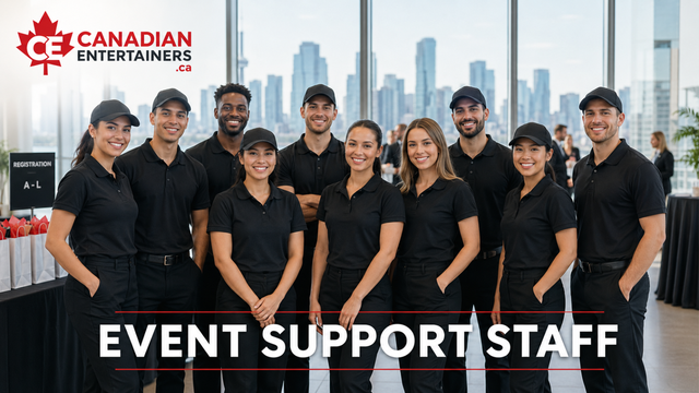 EVENT SUPPORT STAFF – $20/HOUR – FLEXIBLE EVENT WORK