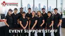 EVENT SUPPORT STAFF – $20/HOUR – FLEXIBLE EVENT WORK