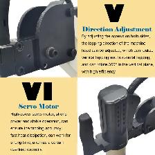 1/8'-11/4'Universal 360° Electric Touch Tapper 220V 2000W 056599 - Photo 6
