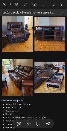 Mobilier de salon