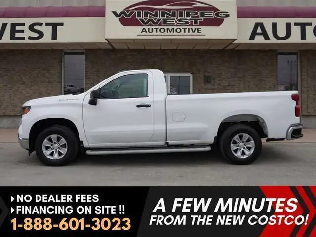 2024 Chevrolet Silverado 1500 8-FT LONG BED | LOW KMS!!