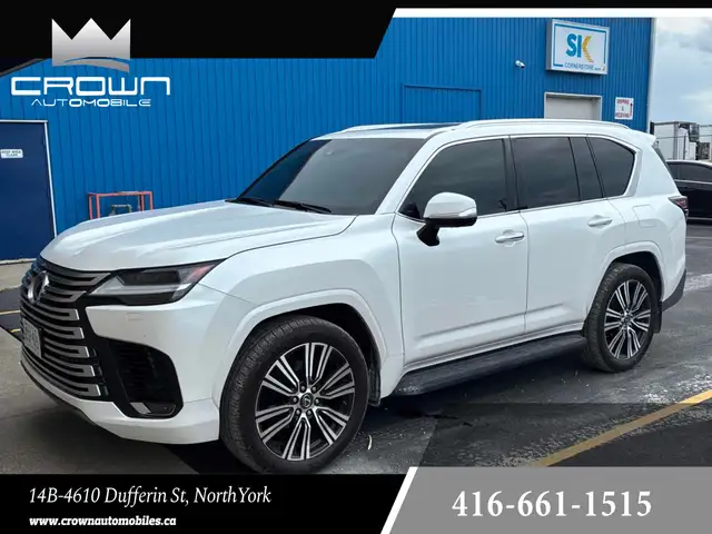 2022 Lexus LX LX 600 Auto, LUXURY PACKAGE, NO ACCIDENT