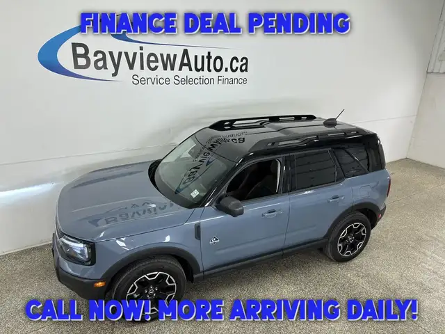 2025 Ford Bronco Sport OUTER BANKS/4WD/16KM/LEATHER/NAVI/REMOTE